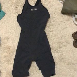 Arena closed back racing suit